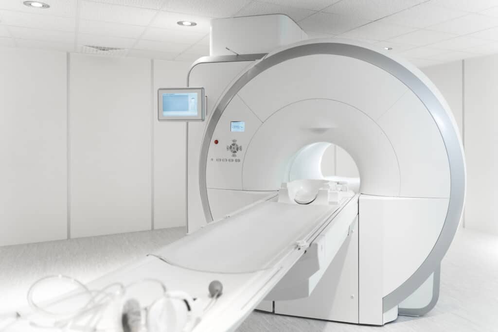 Image of an CT scan machine used by radiation therapists